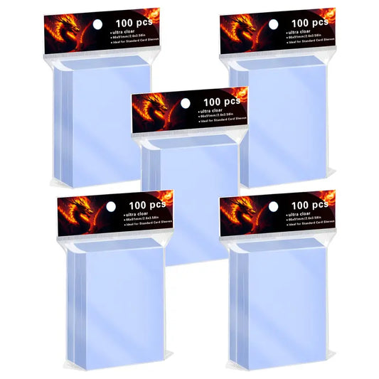 Protections transparentes souples (100 étuis)