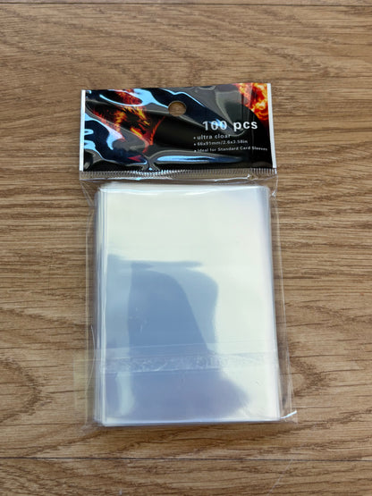 Protections transparentes souples (100 étuis)